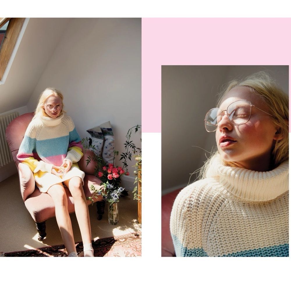 Lazy oaf sorbet sweater dress
